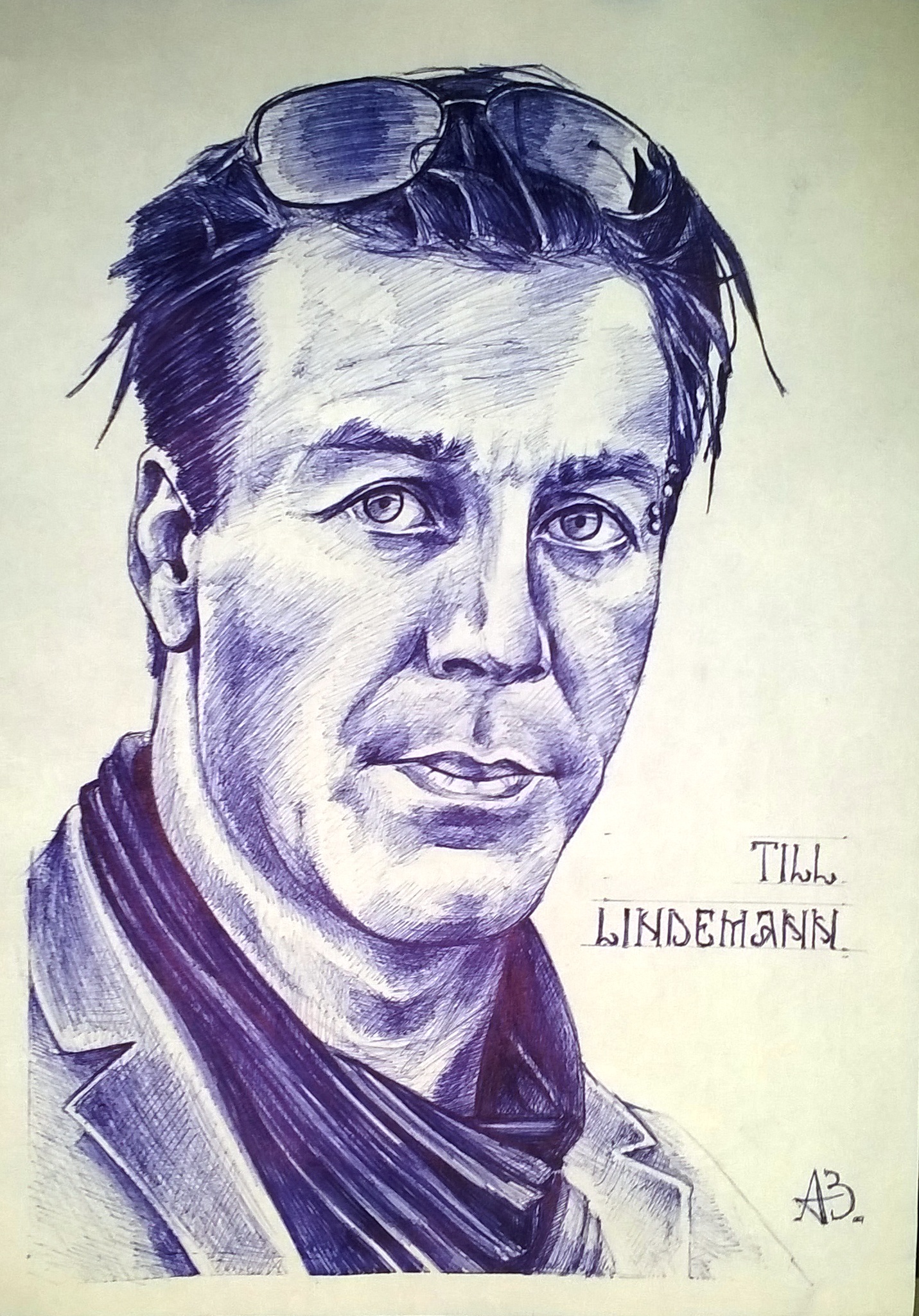 Тилль Линдеманн портрет
